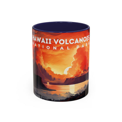 Hawaii Volcanoes National Park Mug | Accent Coffee Mug (11, 15oz)