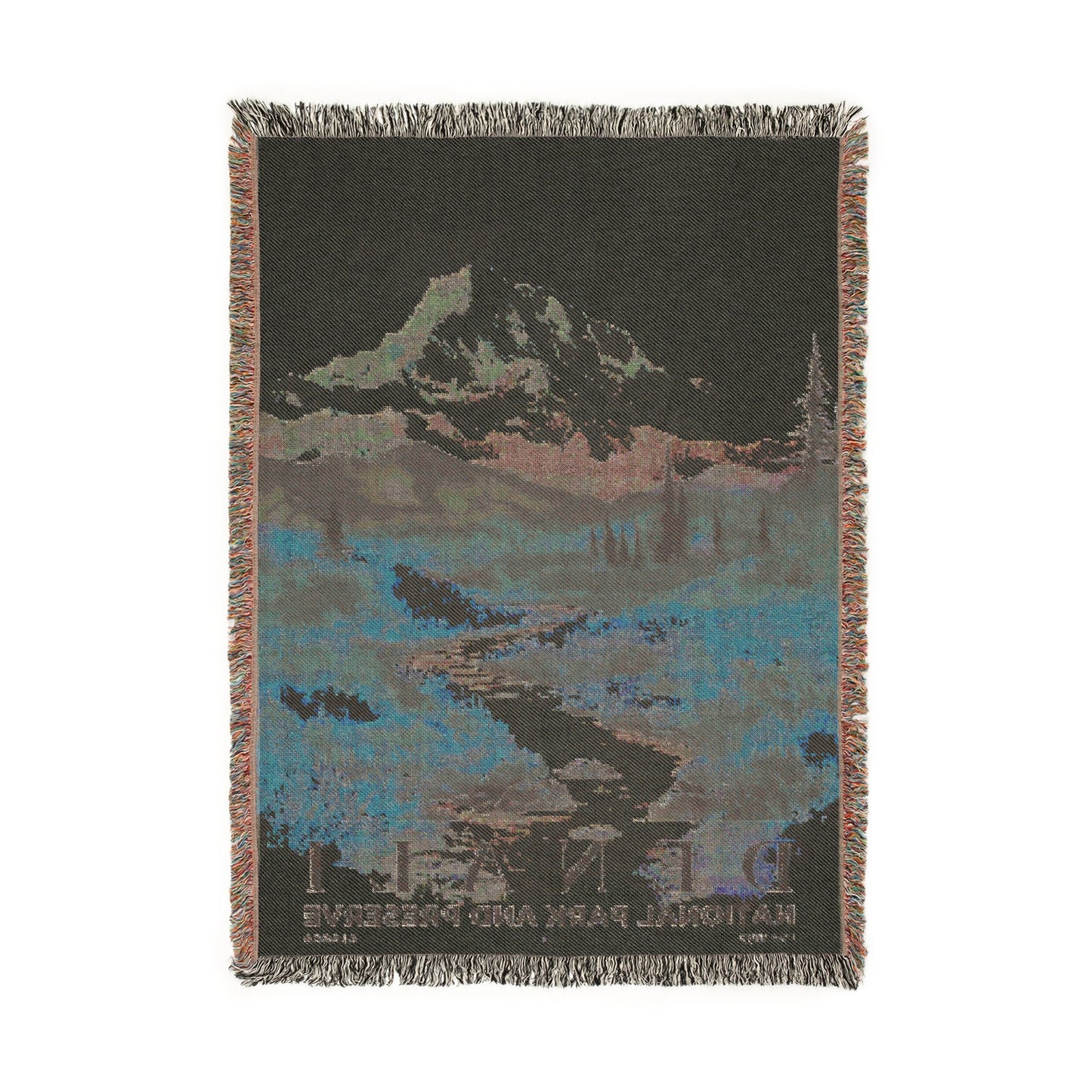 Denali National Park Woven Blanket | S04
