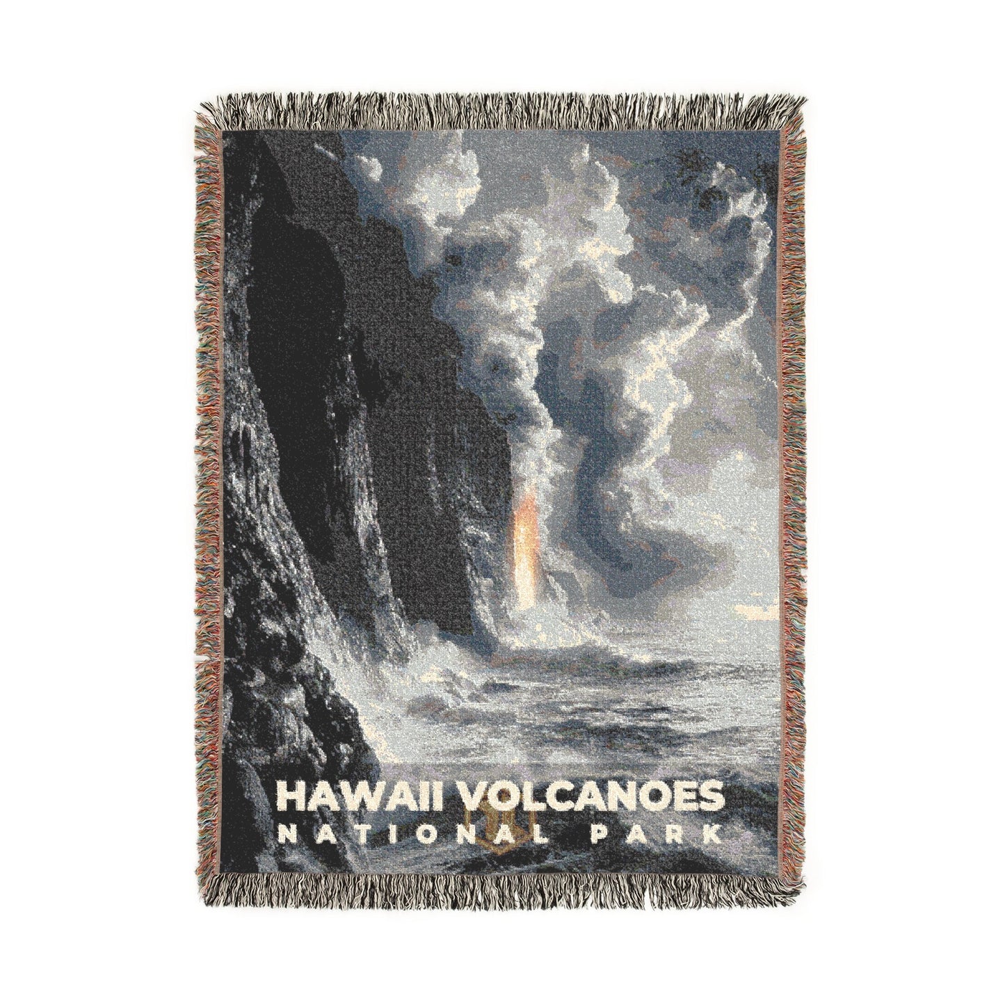 Hawaii Volcanoes National Park Woven Blanket | S15