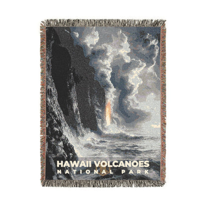Hawaii Volcanoes National Park Woven Blanket | S15