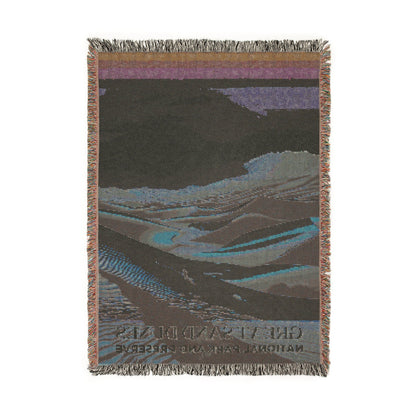 Great Sand Dunes National Park Woven Blanket | S01