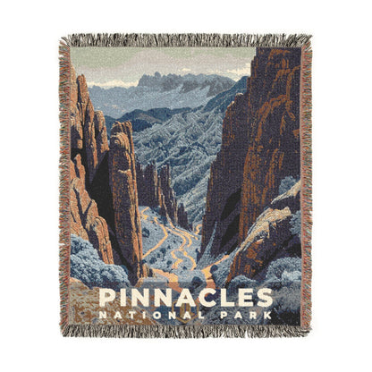 Pinnacles National Park Woven Blanket | S19