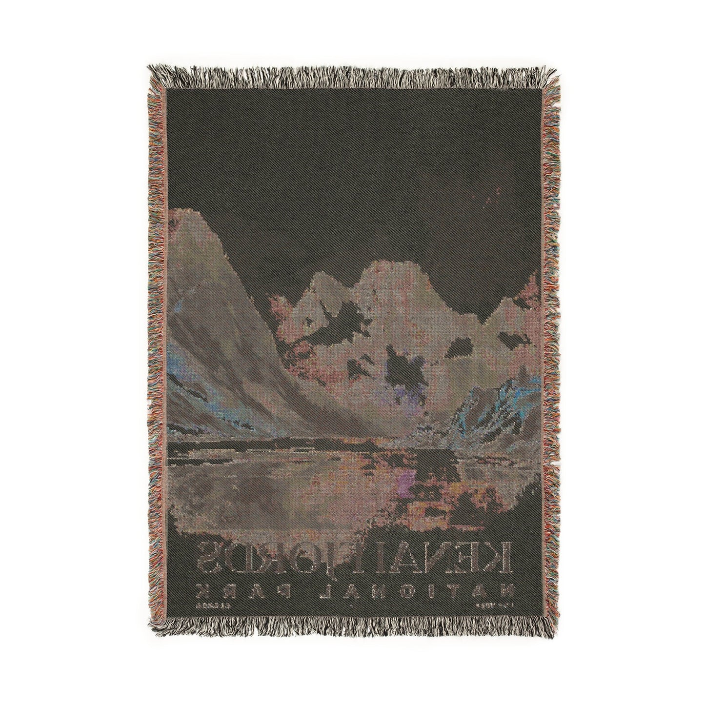 Kenai Fjords National Park Woven Blanket | S04
