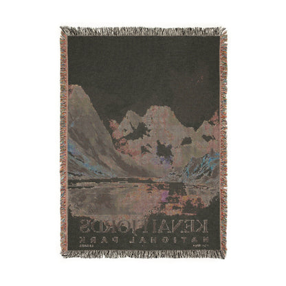 Kenai Fjords National Park Woven Blanket | S04