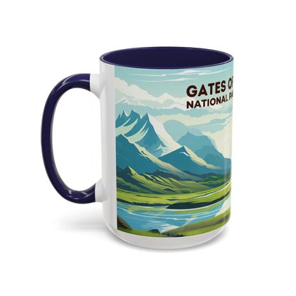 Gates of the Arctic National Park Mug | Accent Coffee Mug (11, 15oz)