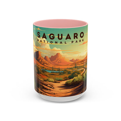 Saguaro National Park Mug | Accent Coffee Mug (11, 15oz)