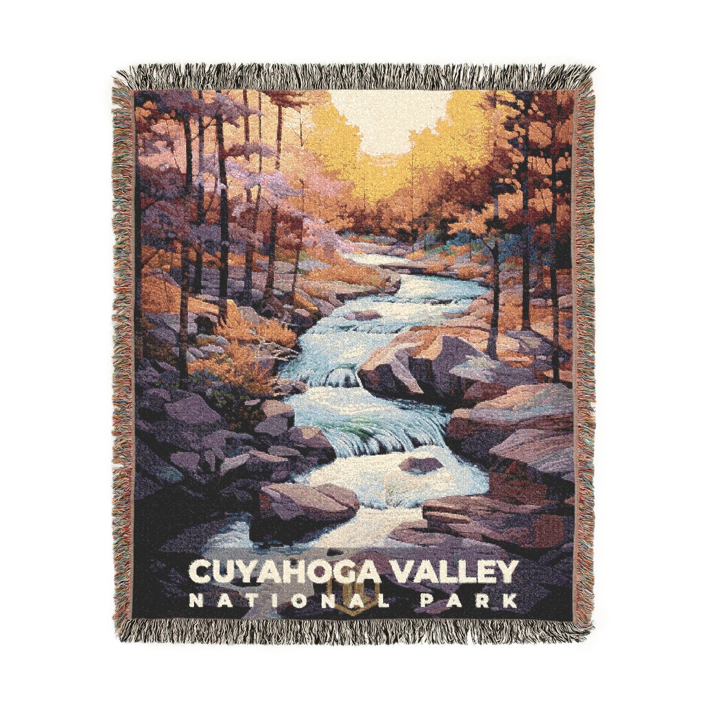 Cuyahoga Valley National Park Woven Blanket | S09