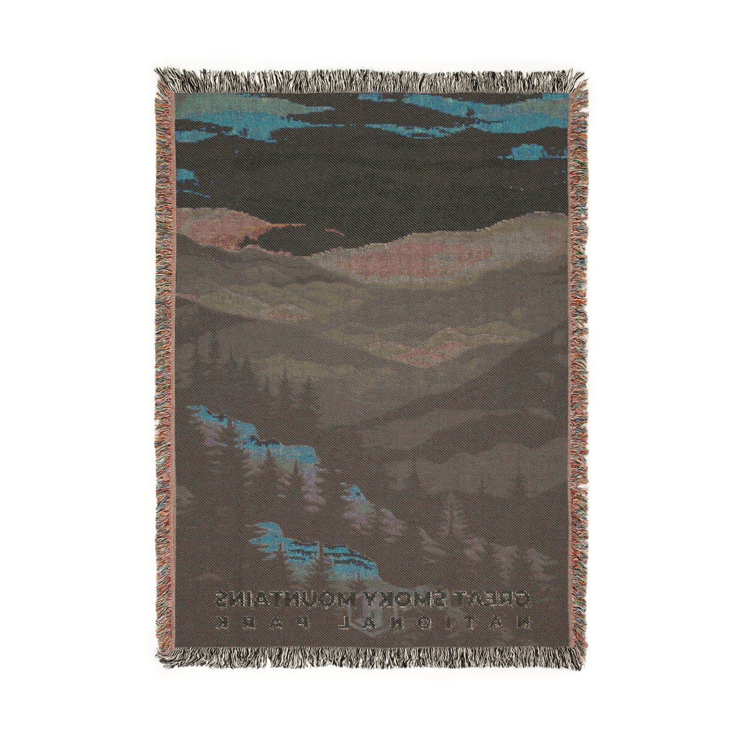 Great Smoky Mountains National Park Woven Blanket | S09