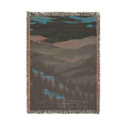 Great Smoky Mountains National Park Woven Blanket | S09