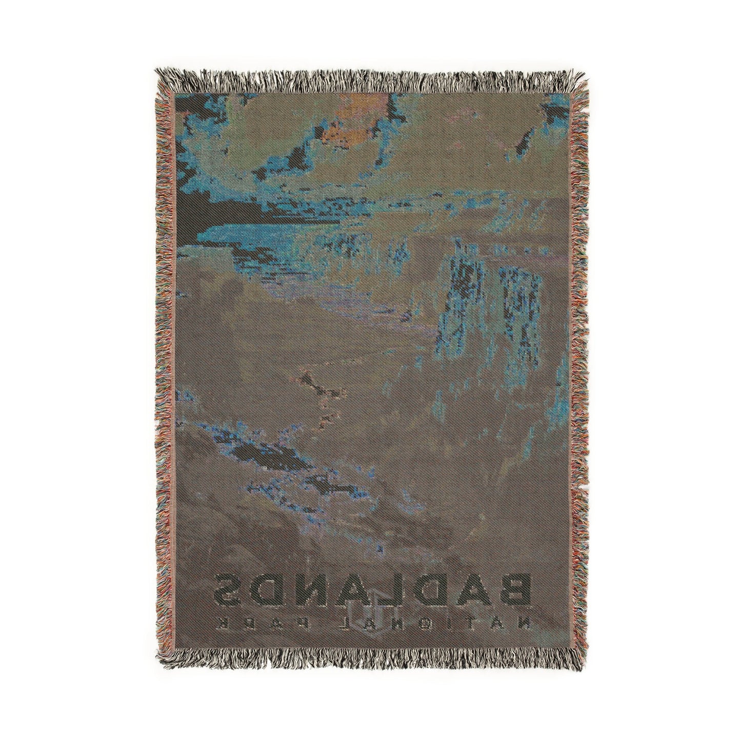 Badlands National Park Woven Blanket | S13