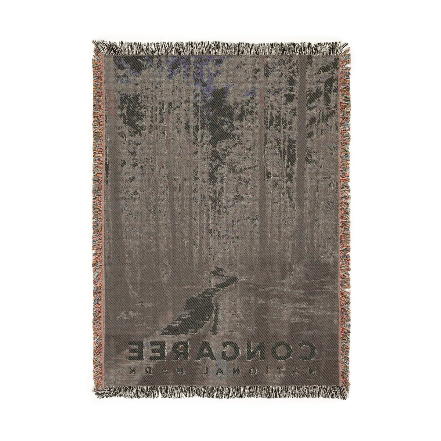 Congaree National Park Woven Blanket | S15
