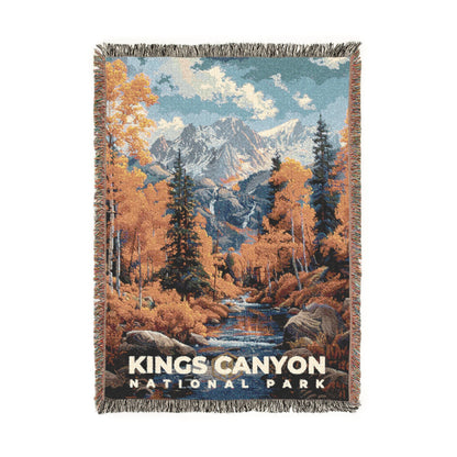 Kings Canyon National Park Woven Blanket | S18