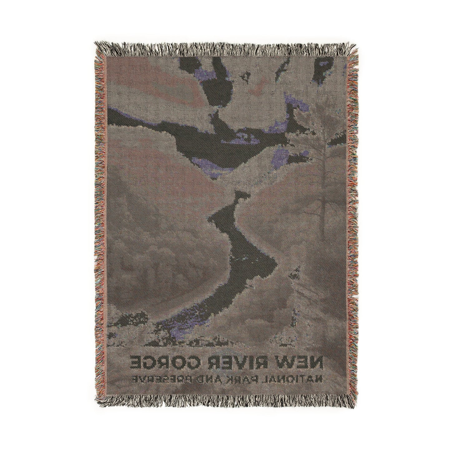 New River Gorge National Park Woven Blanket | S15