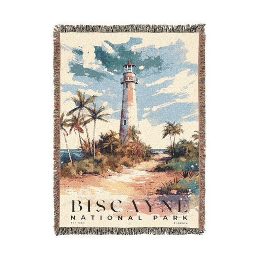 Biscayne National Park Woven Blanket | S04