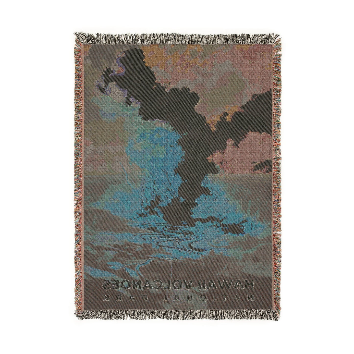 Hawaii Volcanoes National Park Woven Blanket | S06