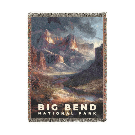 Big Bend National Park Woven Blanket | S12