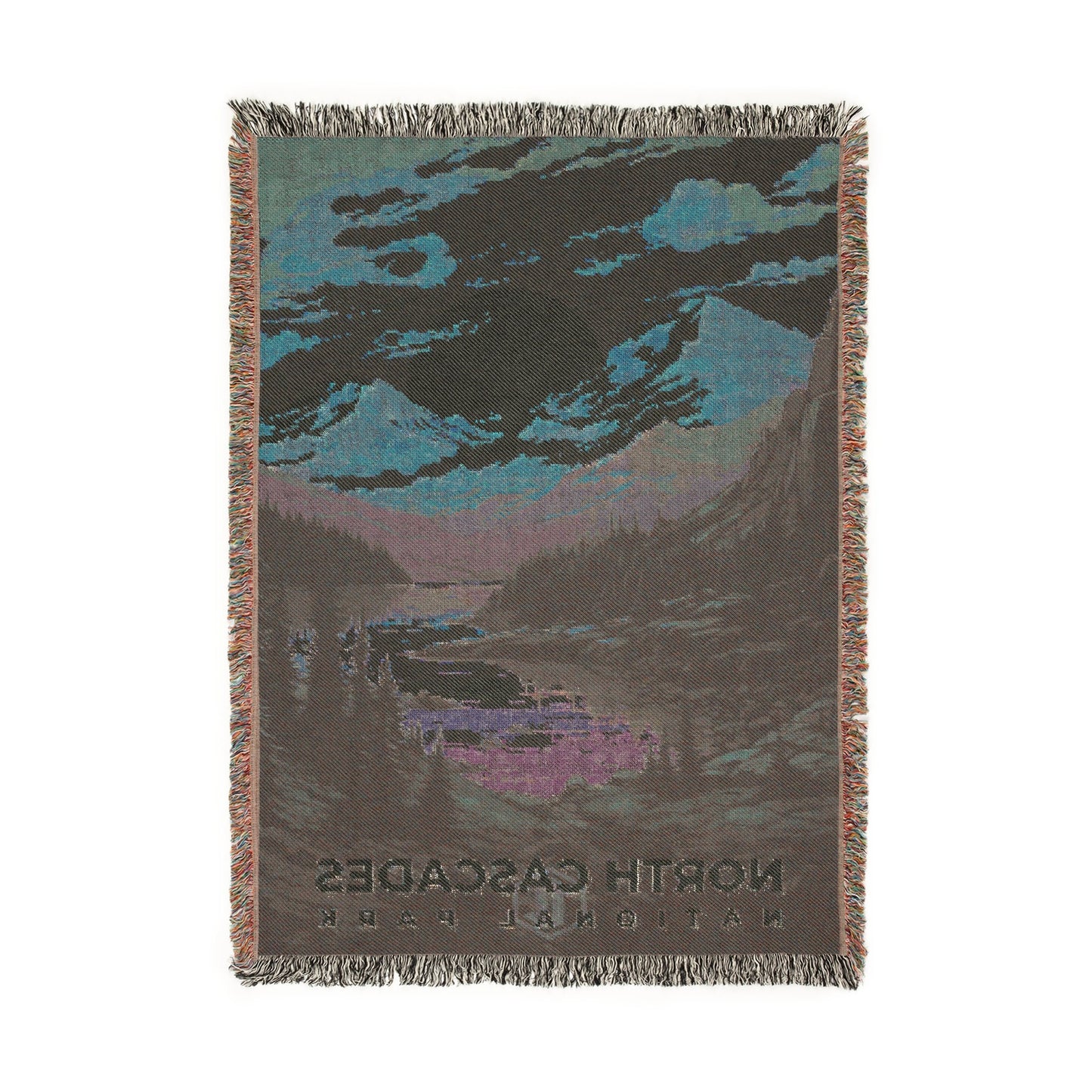 North Cascades National Park Woven Blanket | S07