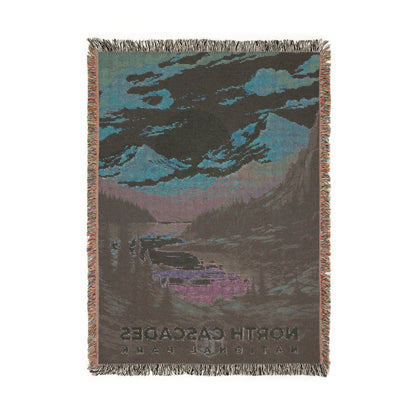 North Cascades National Park Woven Blanket | S07