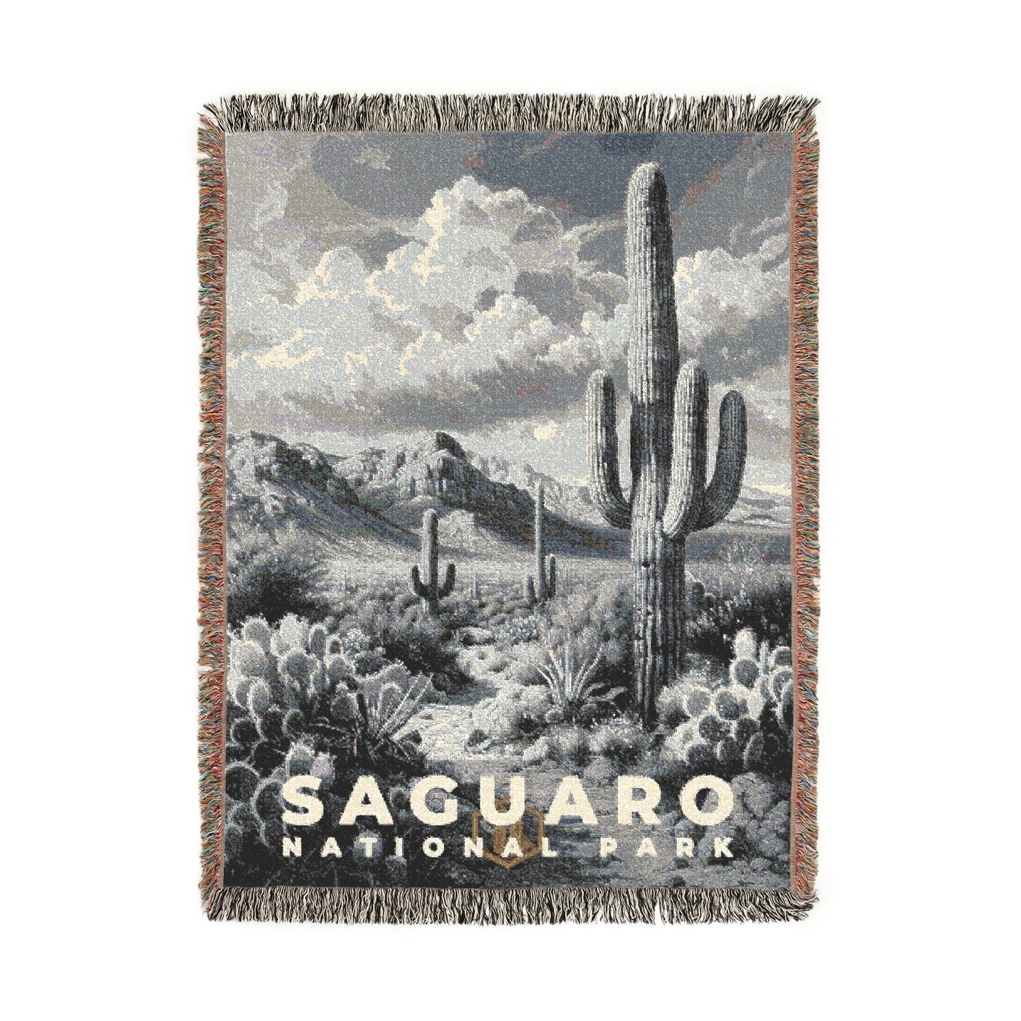Saguaro National Park Woven Blanket | S15
