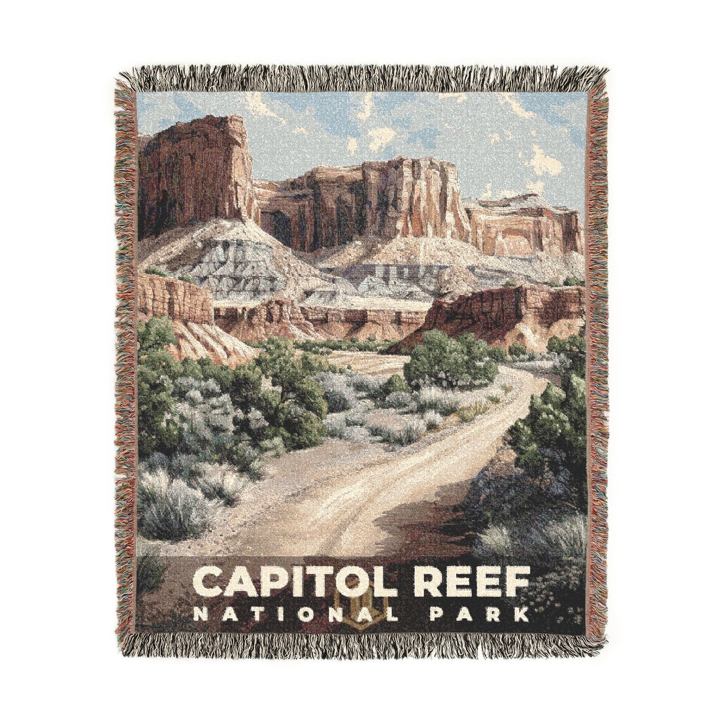 Capitol Reef National Park Woven Blanket | S17