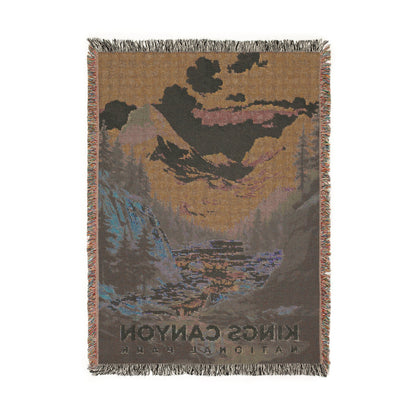 Kings Canyon National Park Woven Blanket | S07
