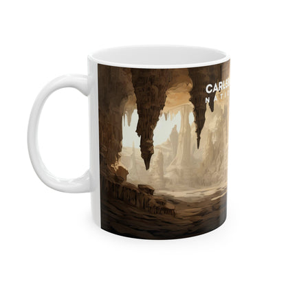 Carlsbad Caverns National Park Mug | White Ceramic Mug (11oz, 15oz)