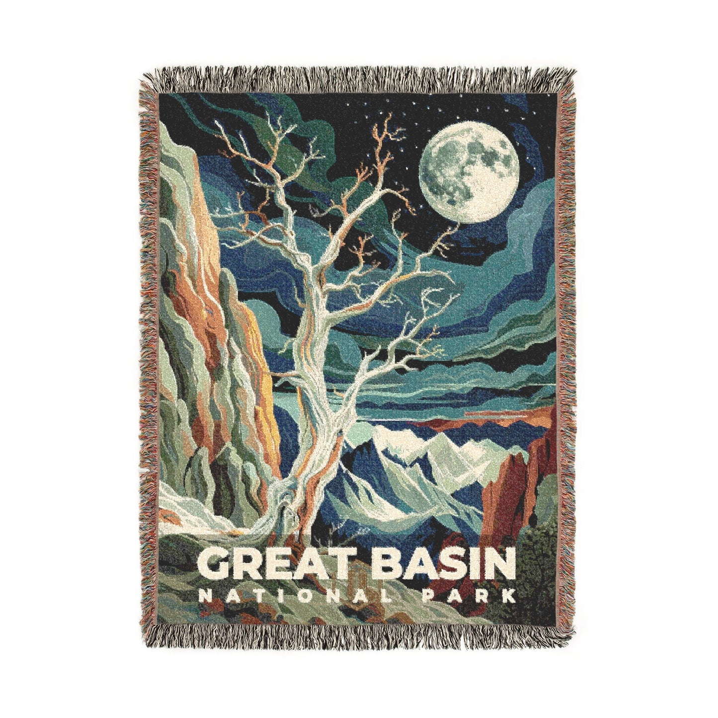 Great Basin National Park Woven Blanket | S20
