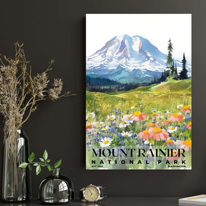 Mount Rainier National Park Poster | S04