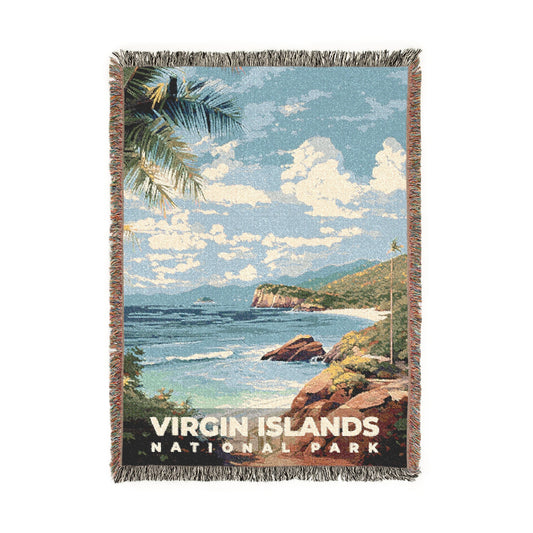 Virgin Islands National Park Woven Blanket | S06