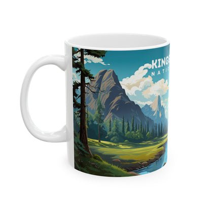 Kings Canyon National Park Mug | White Ceramic Mug (11oz, 15oz)