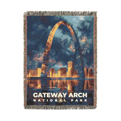 Gateway Arch National Park Woven Blanket | S11