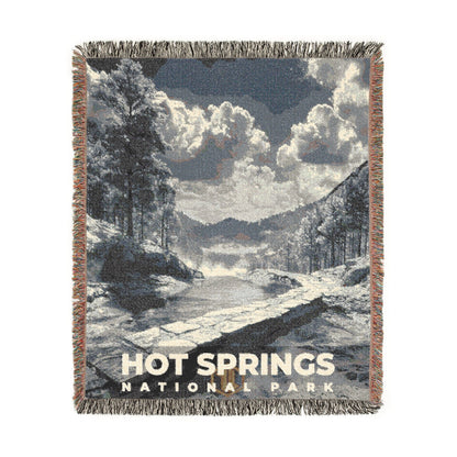 Hot Springs National Park Woven Blanket | S15
