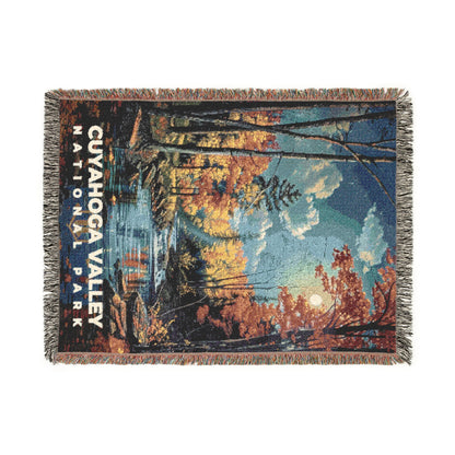 Cuyahoga Valley National Park Woven Blanket | S16