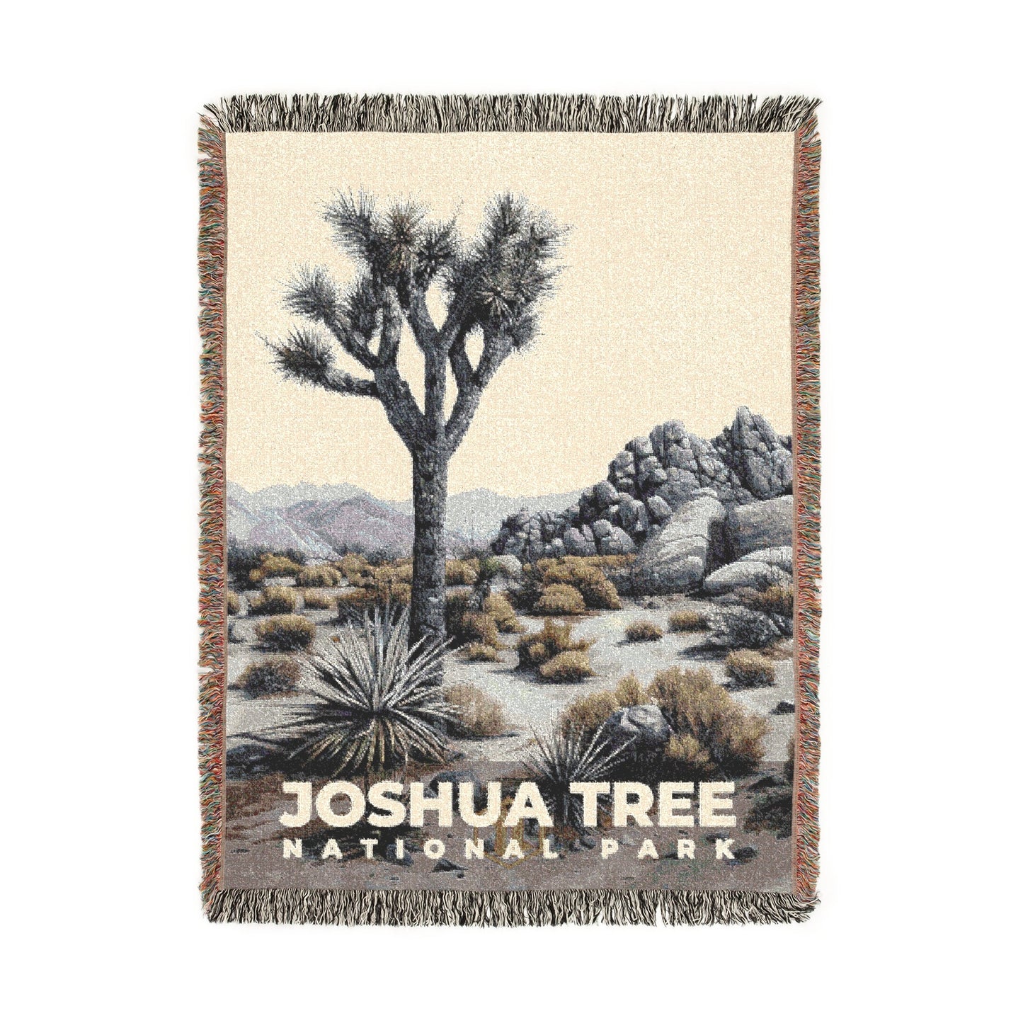 Joshua Tree National Park Woven Blanket | S17