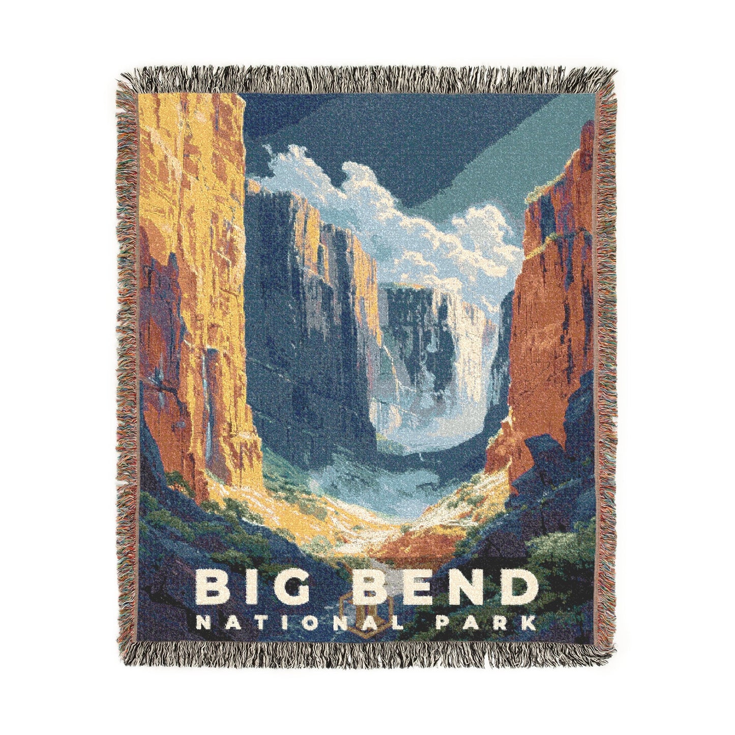 Big Bend National Park Woven Blanket | S13