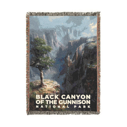 Black Canyon of the Gunnison National Park Woven Blanket | S12
