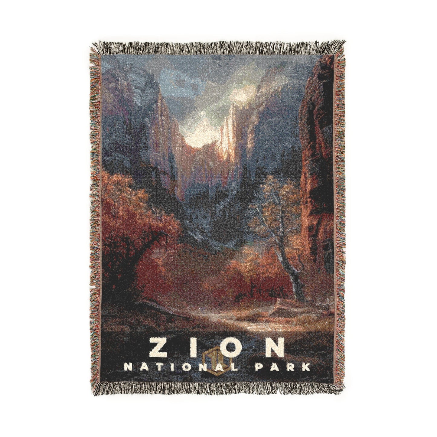 Zion National Park Woven Blanket | S12