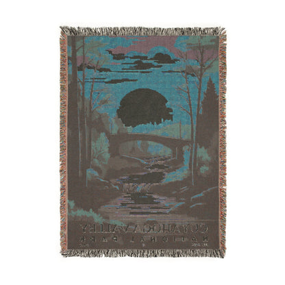Cuyahoga Valley National Park Woven Blanket | S05