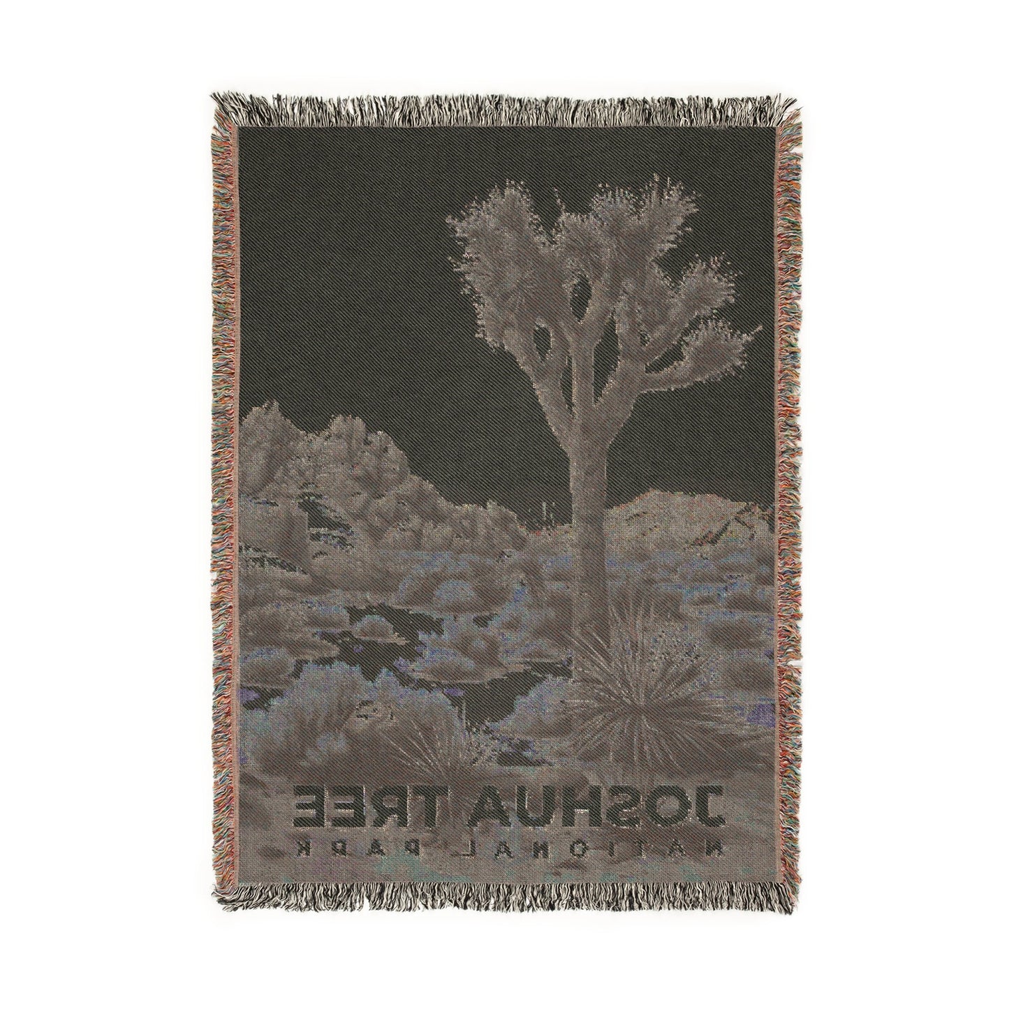 Joshua Tree National Park Woven Blanket | S17
