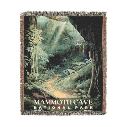 Mammoth Cave National Park Woven Blanket | S02