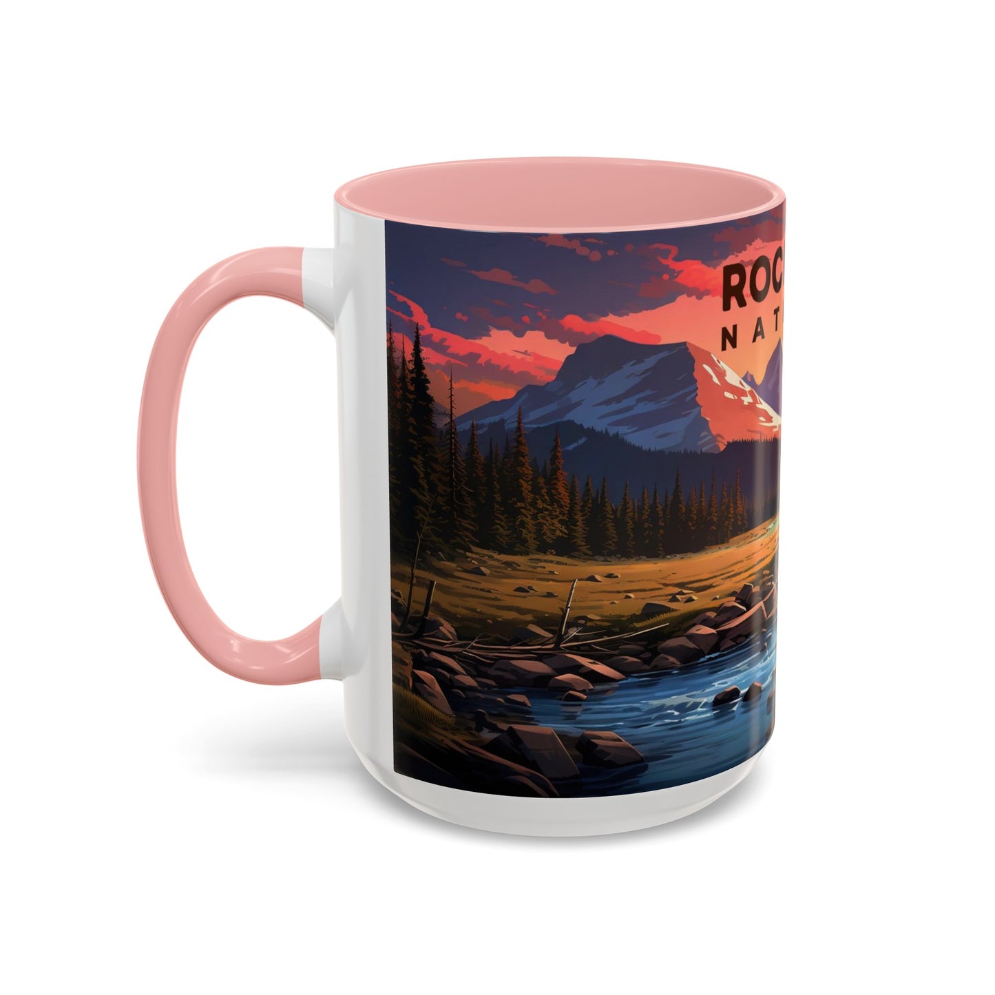 Rocky Mountain National Park Mug | Accent Coffee Mug (11, 15oz)