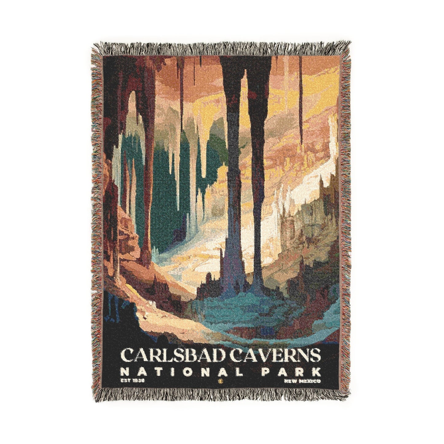 Carlsbad Caverns National Park Woven Blanket | S02