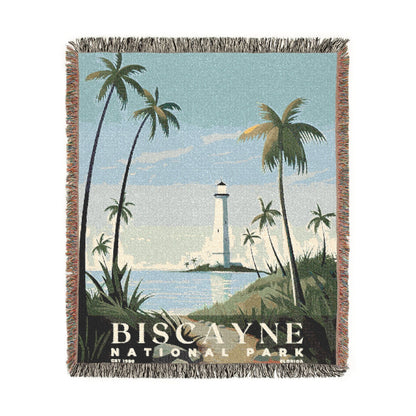 Biscayne National Park Woven Blanket | S03