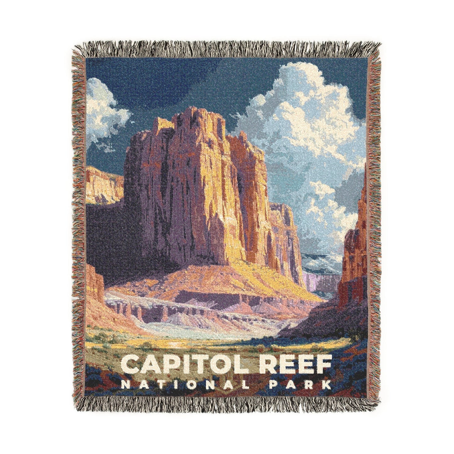 Capitol Reef National Park Woven Blanket | S13