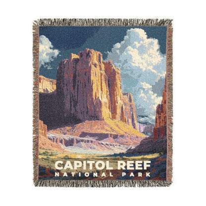 Capitol Reef National Park Woven Blanket | S13