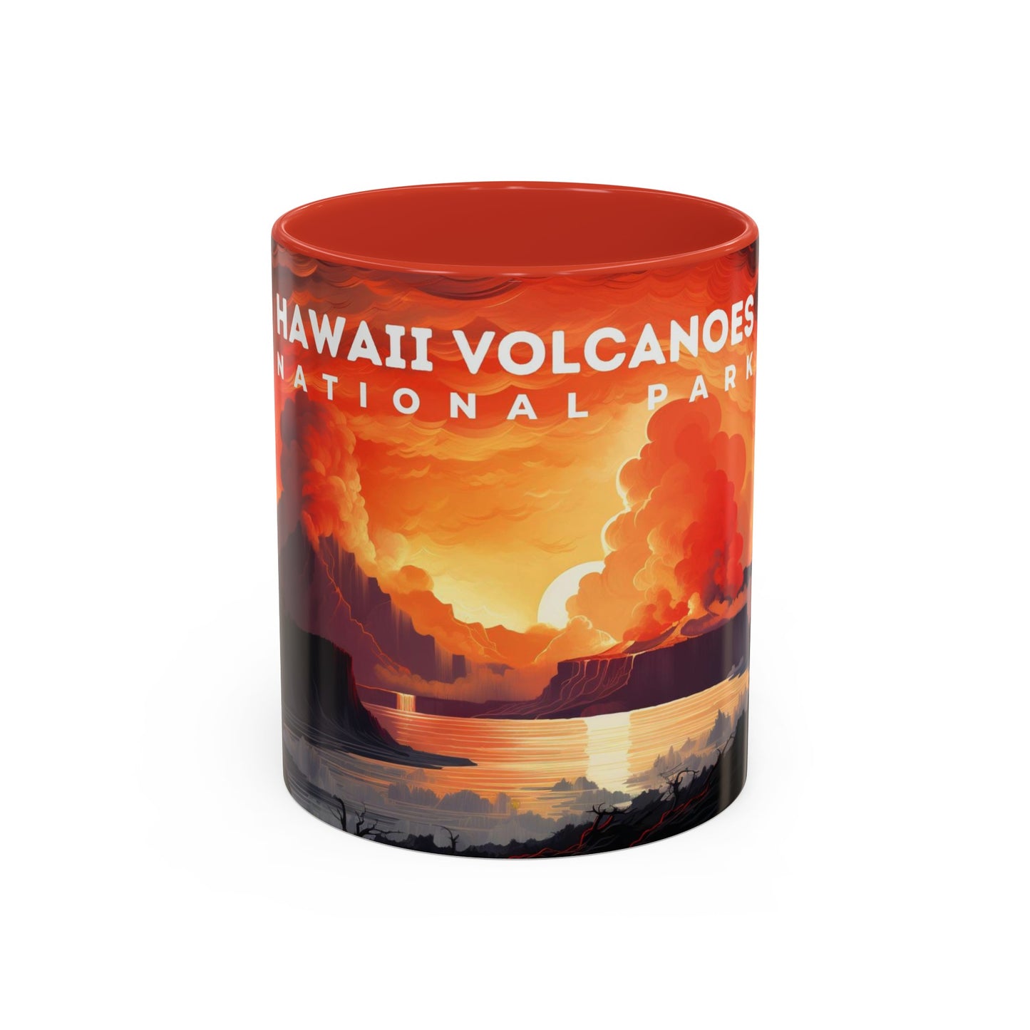 Hawaii Volcanoes National Park Mug | Accent Coffee Mug (11, 15oz)