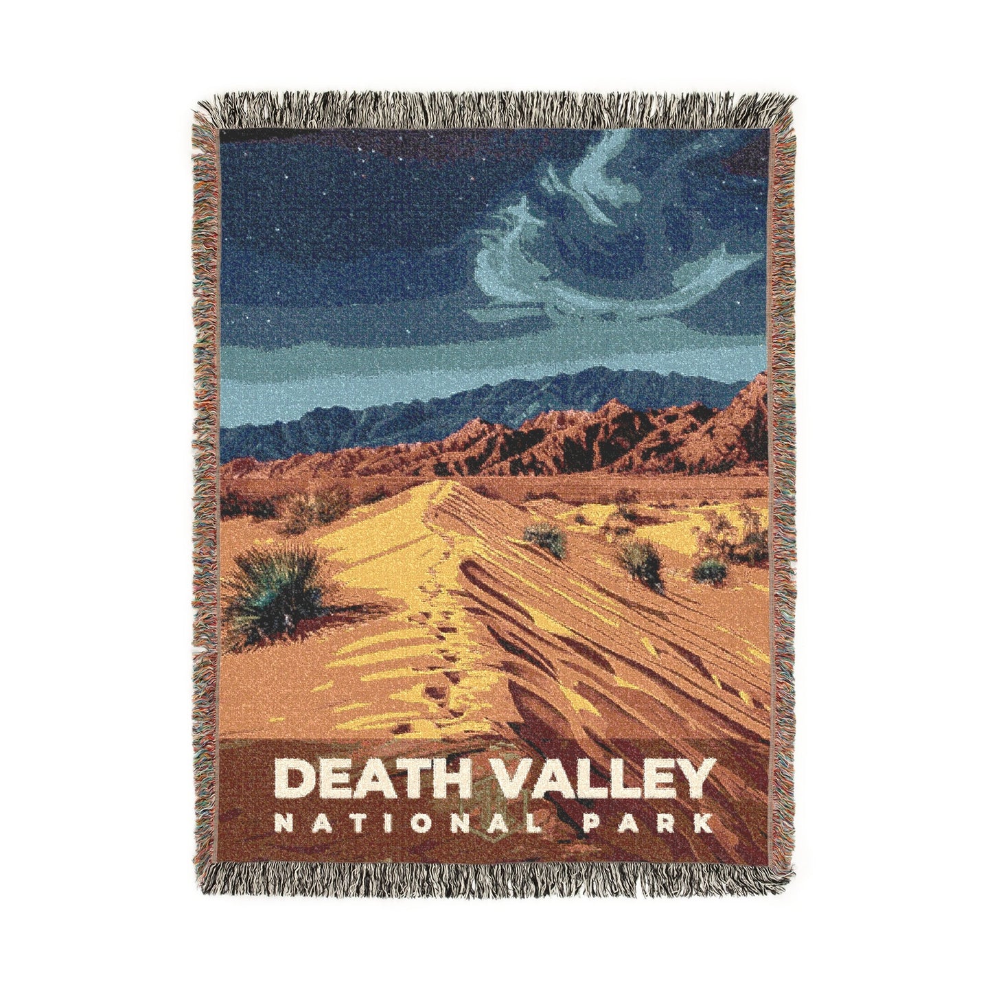 Death Valley National Park Woven Blanket | S16