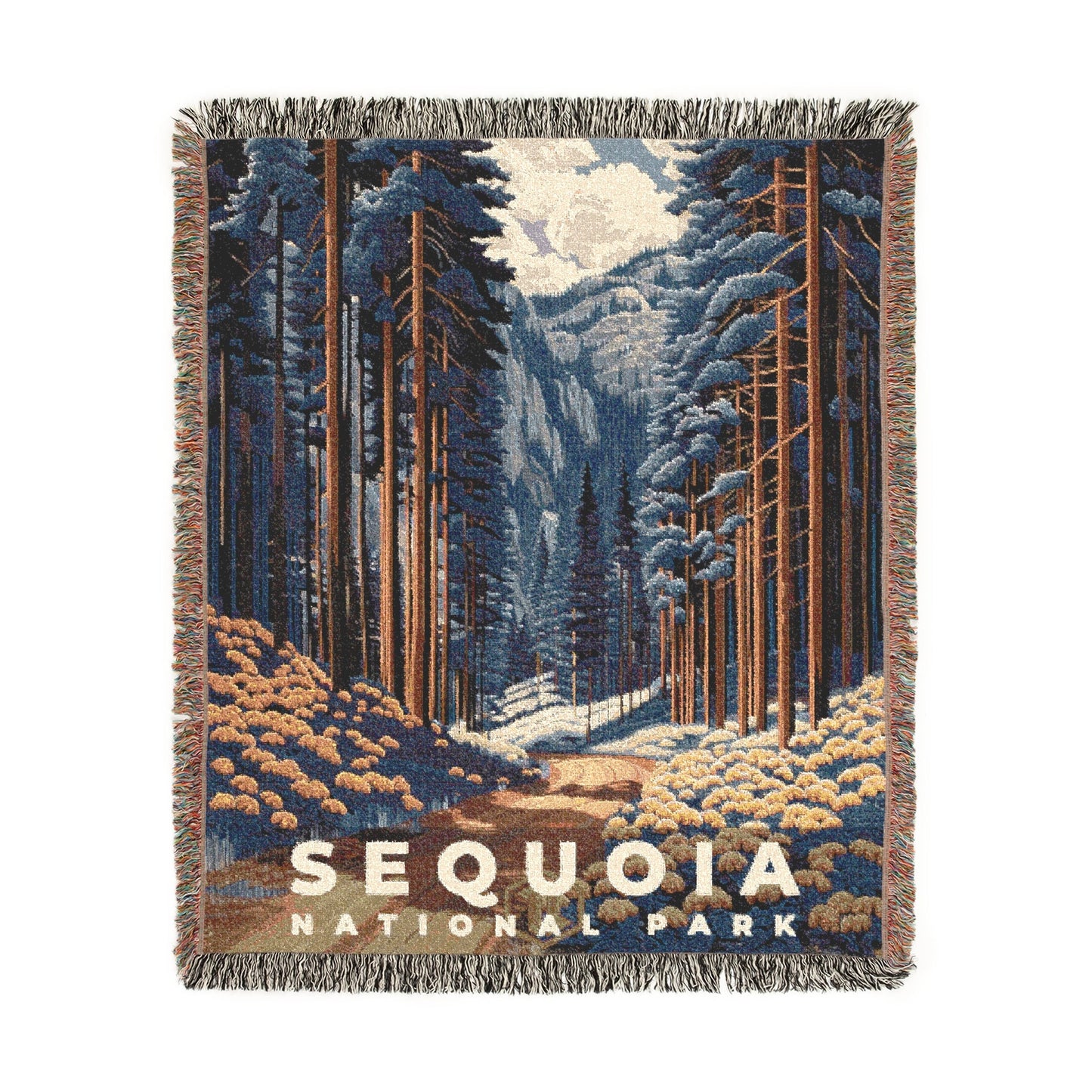 Sequoia National Park Woven Blanket | S19