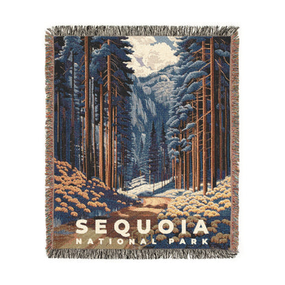 Sequoia National Park Woven Blanket | S19