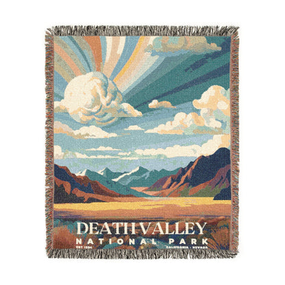 Death Valley National Park Woven Blanket | S05